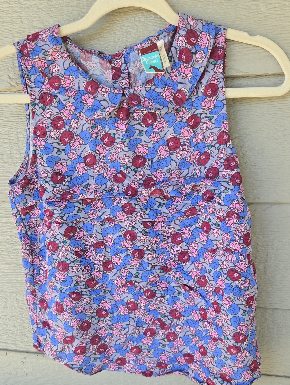 Matilda Jane Purple and Pink Floral Tank Dress